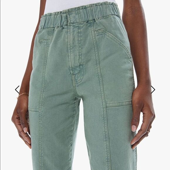 MOTHER The Springy Ankle Pant in Loden Frost Size 25 - Picture 15 of 15